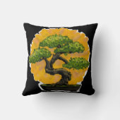 盆栽の木の恋人 クッション (裏面)