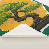 盆栽の木の恋人 シェルパブランケット (3/4)