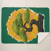 盆栽の木の恋人 シェルパブランケット (正面(横))