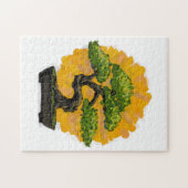 盆栽の木の恋人 ジグソーパズル (横)