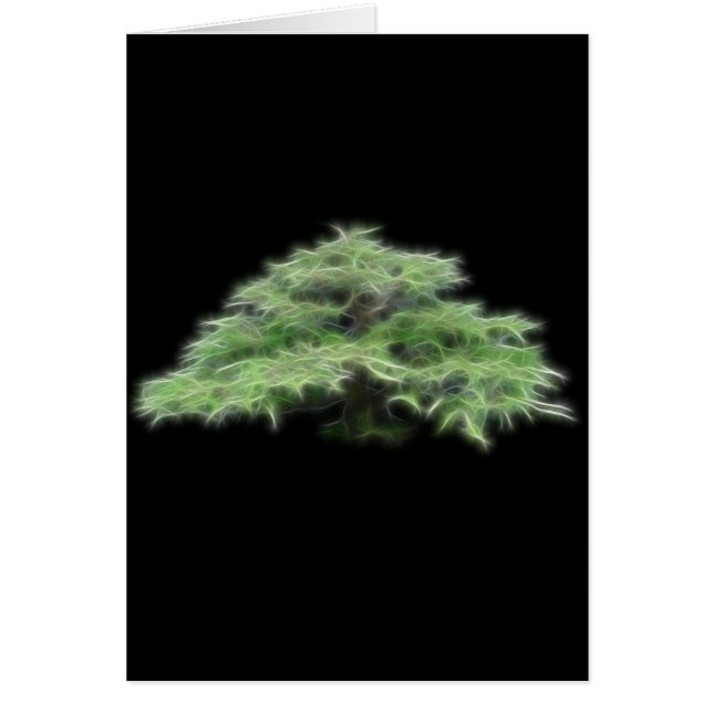 盆栽の木の緑植物 (正面)