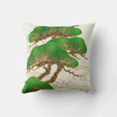 盆栽の枕日本語 クッション (裏面)