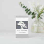 盆栽カスタム樹名刺 名刺 (スタンド正面)