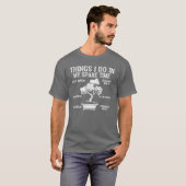 盆栽ガールがすること Tシャツ (正面フル)