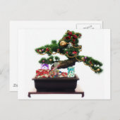 盆栽クリスマスツリー シーズンポストカード (正面/裏面)