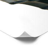 盆栽シャクナゲの単離開花 ポスター (角)