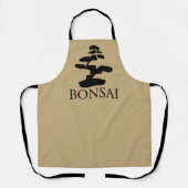 盆栽シルエット エプロン (正面)