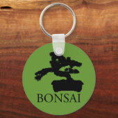 盆栽シルエット キーホルダー (正面)