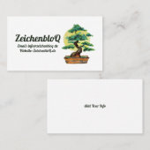 盆栽ツリーサンシャイン 名刺 (正面/裏面)