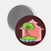 盆栽ツリーマグネット マグネット (正面/裏面)