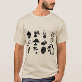 盆栽ツリー基本スタイル10 Tシャツ (正面)