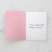 盆栽ツリー誕生日 カード (内部)