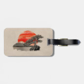 盆栽パインツリー-富士サンセット ラゲッジタグ (裏面横)