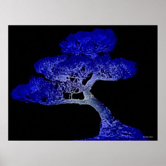 盆栽プリント ポスター (正面)