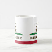 盆栽国旗 コーヒーマグカップ (中央)