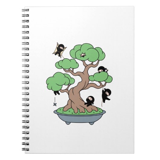 盆栽忍者 ノートブック (正面)