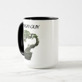 盆栽愛好家のための面白い一言「Bonsai Guy」 マグカップ (正面左)