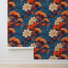 盆栽日本のと秋のファン 壁紙