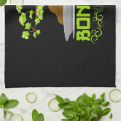 盆栽日本の漢字 キッチンタオル (折り畳み)