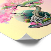 盆栽4本 ポスター (角)