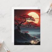 盆栽 カード (正面/裏面インサイチュ)