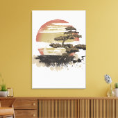 盆栽 キャンバスプリント (インサイチュ (リビング))