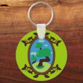 盆栽 キーホルダー (正面)