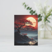 盆栽 サンキューカード (スタンド正面)