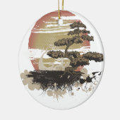 盆栽 セラミックオーナメント (左)