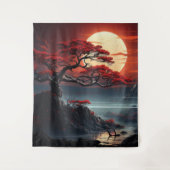 盆栽 タペストリー (正面)