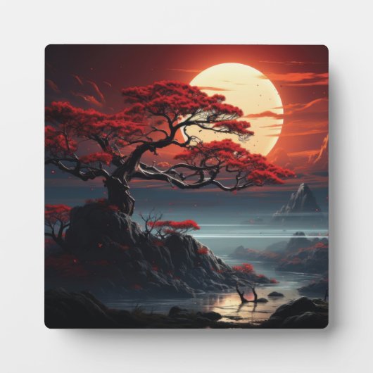 盆栽 フォトプラーク (正面)