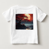 盆栽 ベビーTシャツ (裏面)