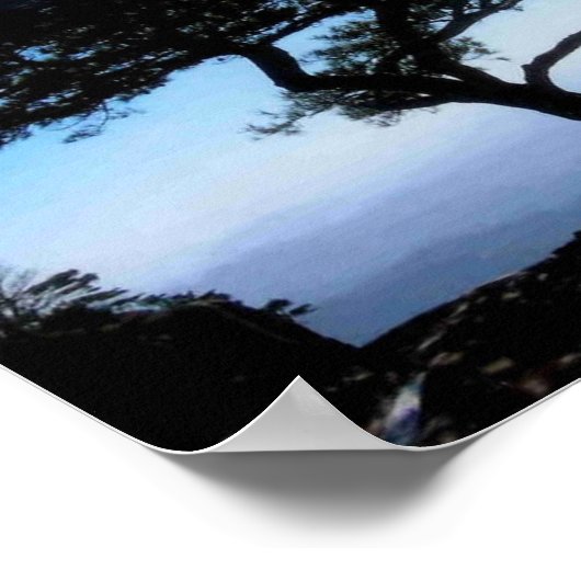 「盆栽」 ポスター (角)