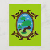 盆栽 ポストカード (正面)