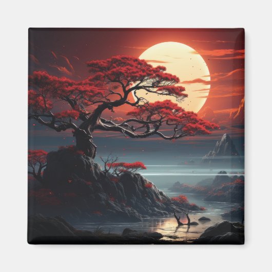 盆栽 マグネット (正面)