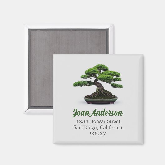 盆栽 マグネット (正面/裏面)