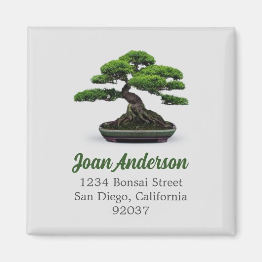 盆栽 マグネット (正面)