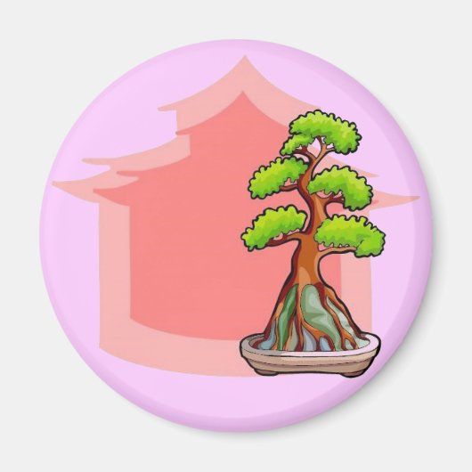 盆栽 マグネット (正面)