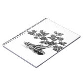 盆栽 – 中国のスタイル – 白黒 ノートブック (左側)