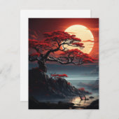 盆栽 招待状 (正面/裏面)