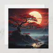 盆栽 招待状 (正面/裏面)