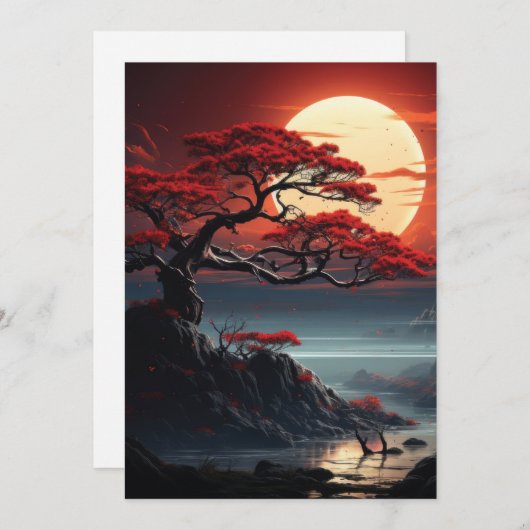 盆栽 案内状 (正面/裏面)