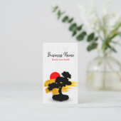 盆栽/風景名刺 名刺 (スタンド正面)