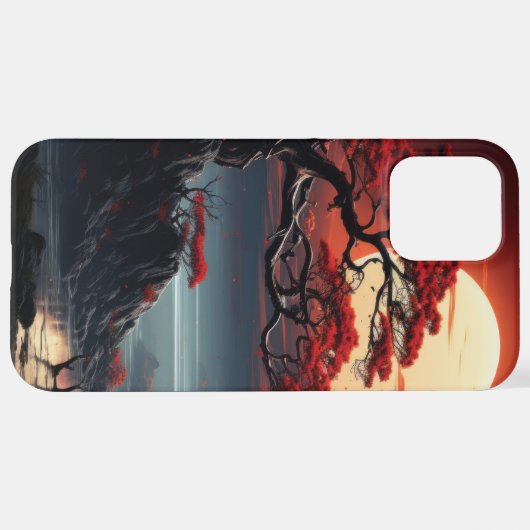 盆栽 iPhoneケース (裏面横)