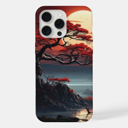 盆栽 iPhoneケース (裏面)