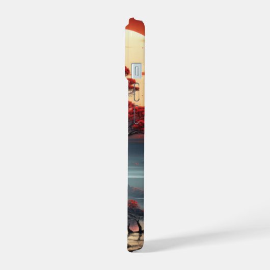 盆栽 iPhone 15ケース (左側面)
