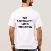 盗まないで下さい Tシャツ (裏面)