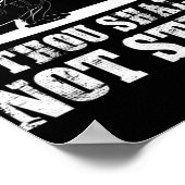 盗まない野球捕手 – 宗教 ポスター (角)