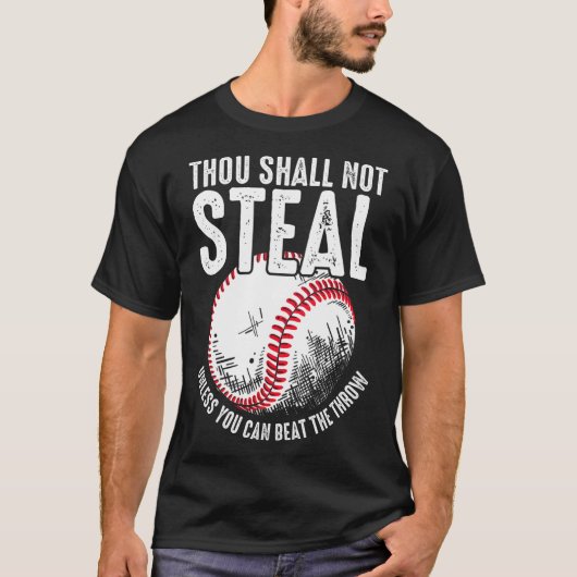 盗まない限り盗んではならない限り Tシャツ (正面)