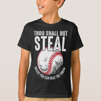 盗まない限り盗んではならない Tシャツ